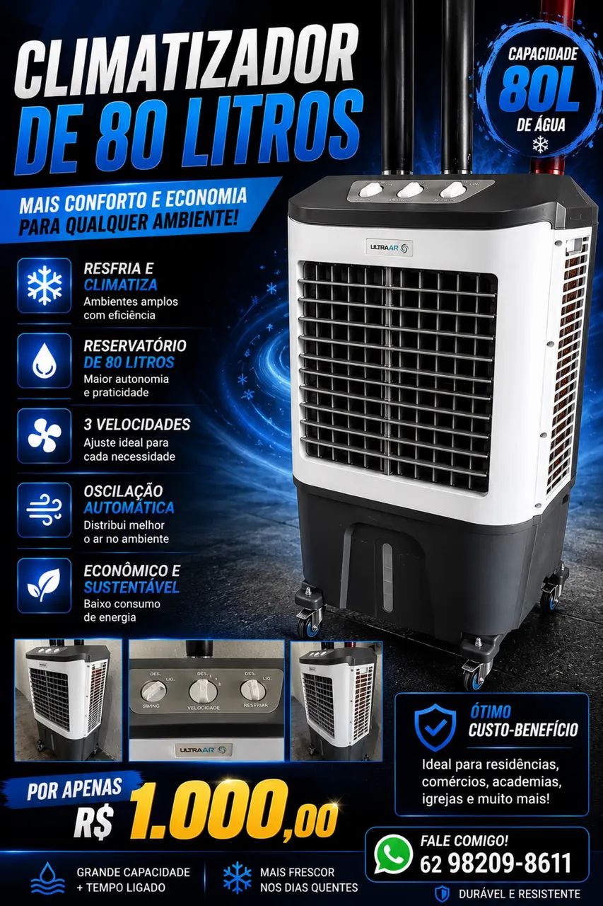 CLIMATIZADOR 80lt  - Foto 4
