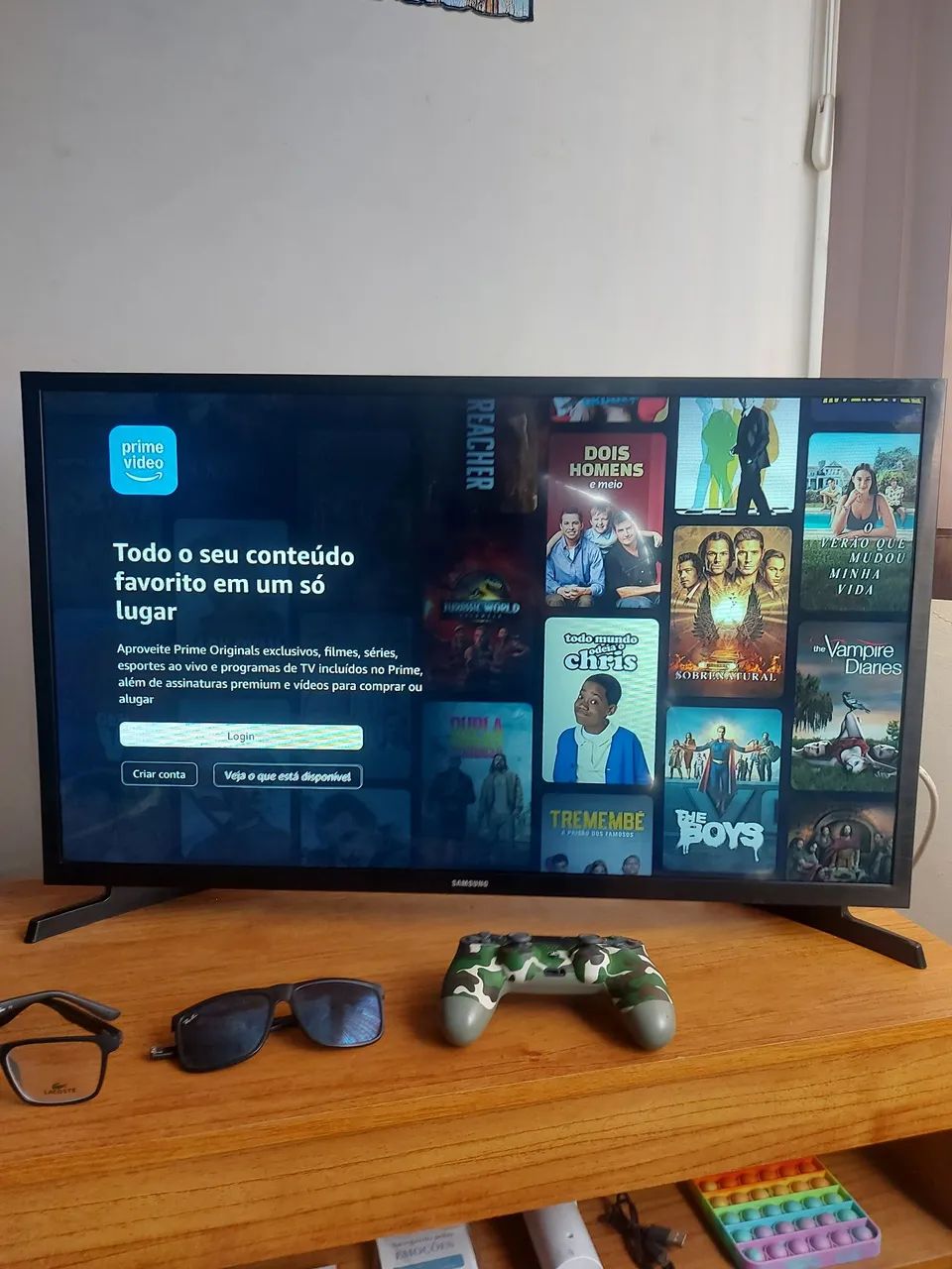 Smart tv Samsung Tizen 32 polegadas - Foto 5