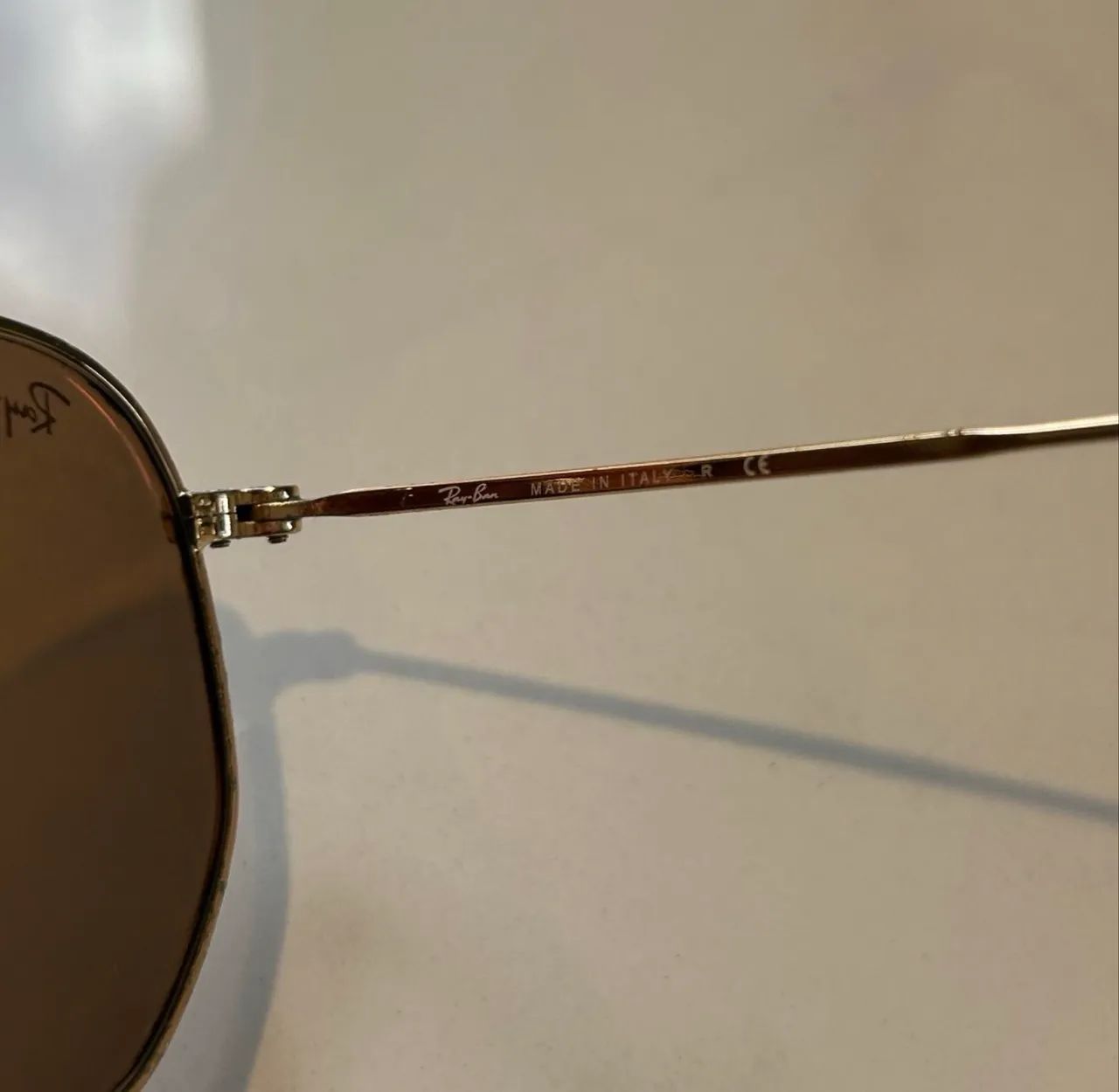 ÓCULOS RAY BAN ORIGINAL HEXAGONAL ROSÉ (USADO) - Foto 3