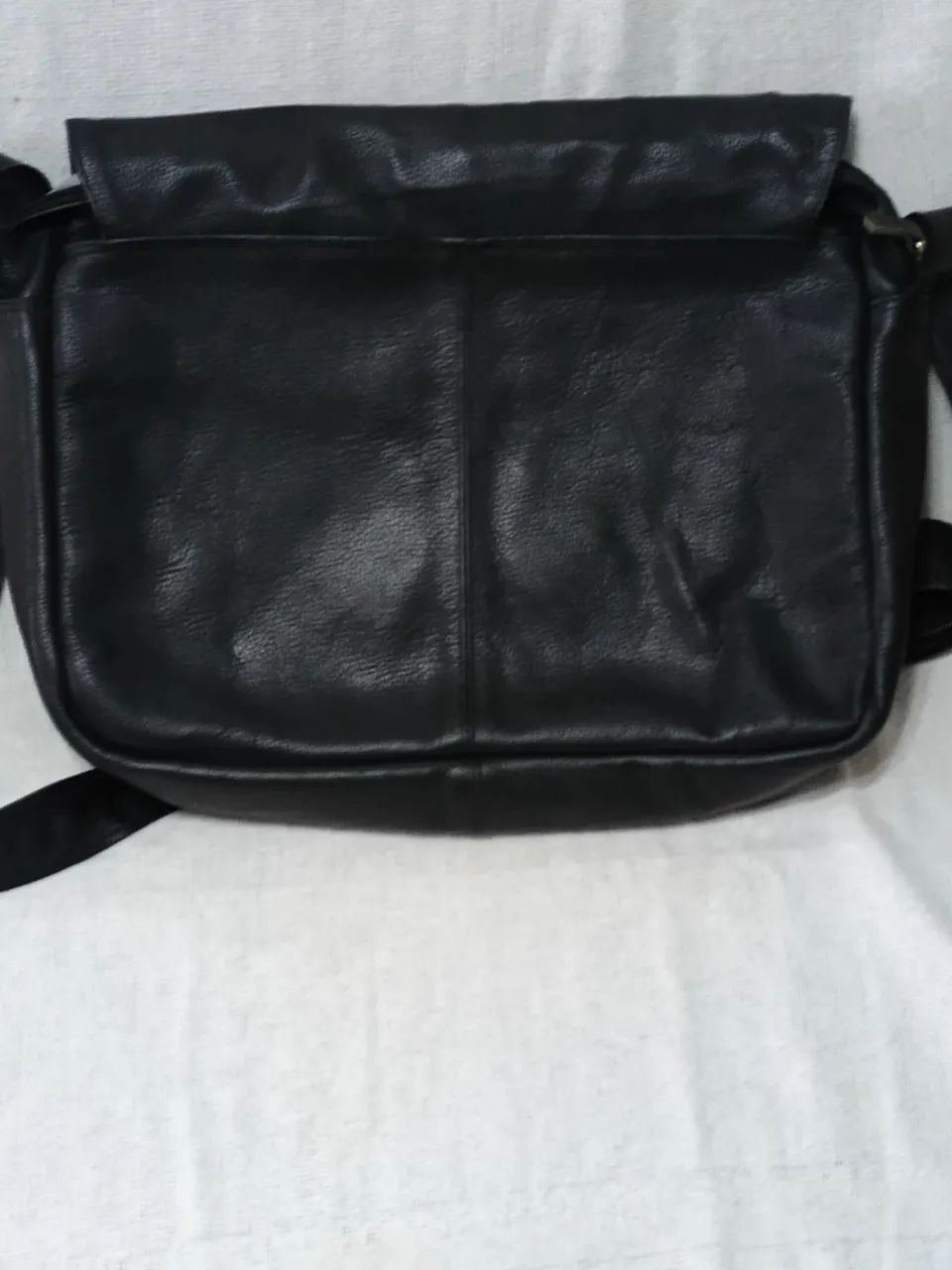 Bolsa Carteiro Masculina Couro Legítimo  - Foto 4