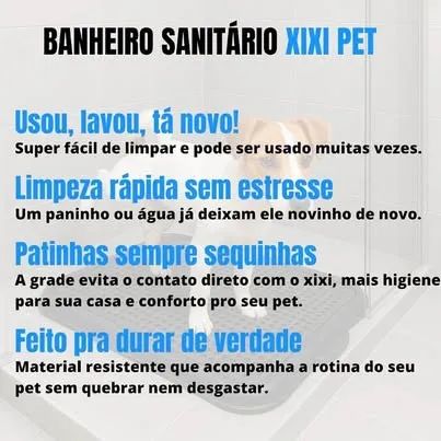 Tapete Higiênico Sanitário Lavável para Cachorros - Preto - Foto 2