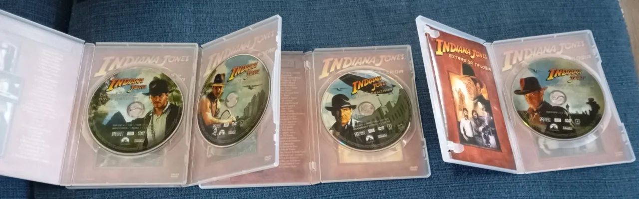 Box DVD Indiana Jones  Original - Foto 3