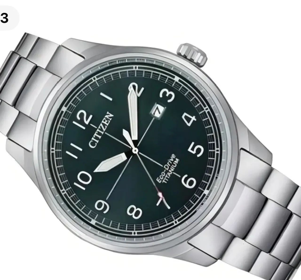 Relógio Citizen Super Titanium Eco-drive 
