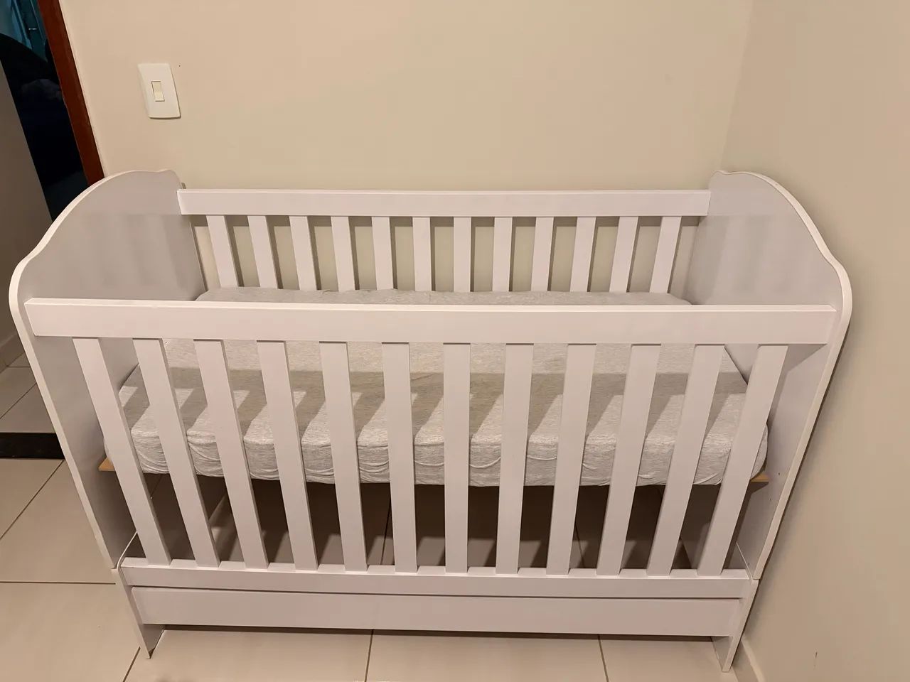 Ber ço completo ( com colchão ) - Foto 2