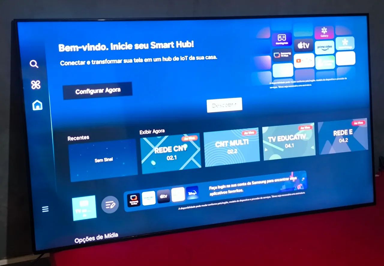Smart TV 65 POLEGADAS Crystal UHD 4K U8100F SAMSUNG PARA VENDA  - Foto 4
