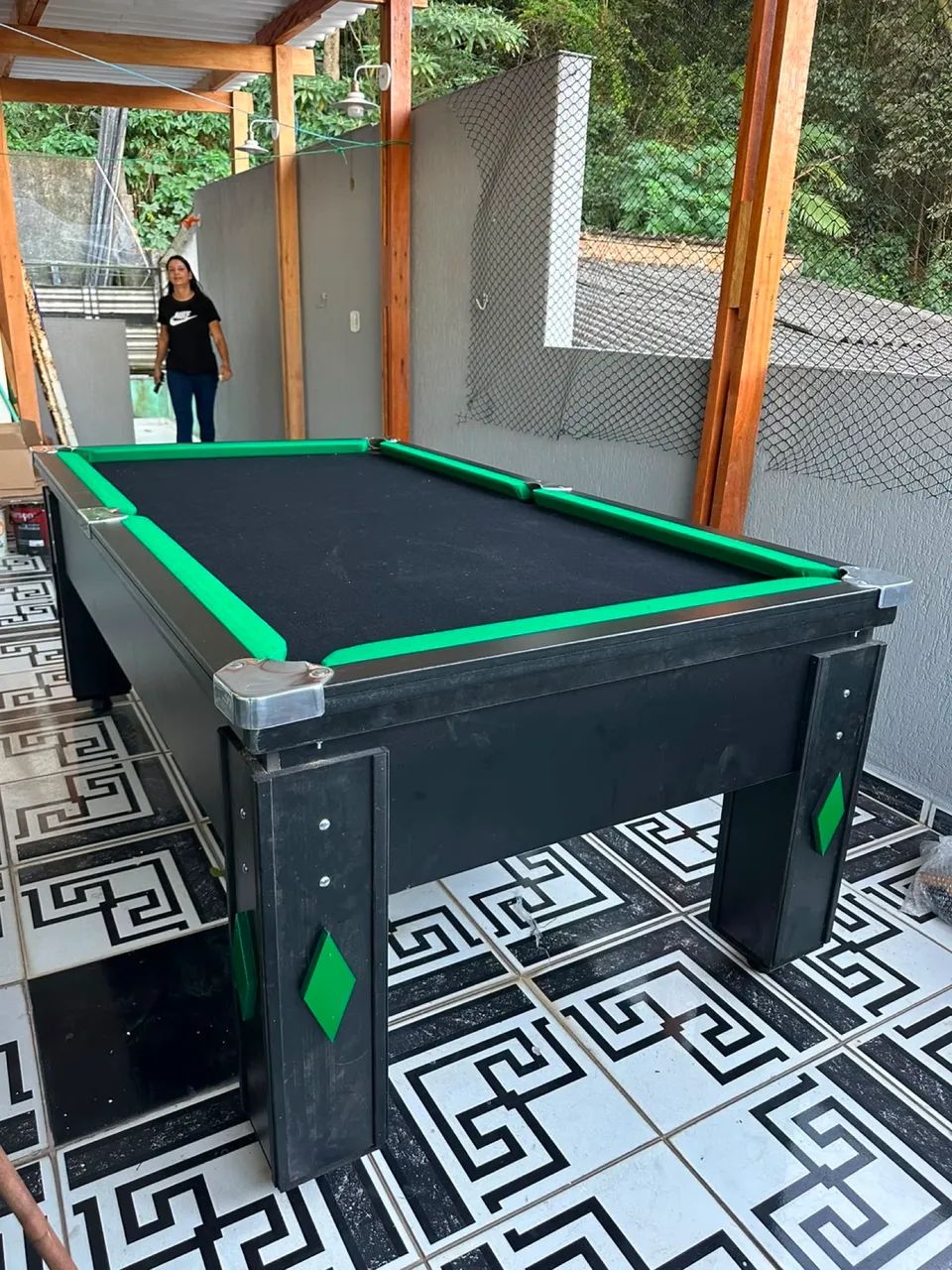 Mesa de bilhar ? 