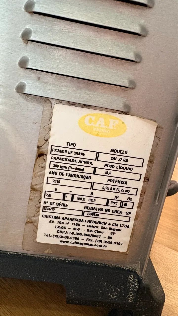 Moedor de Carne CAF 22 - Foto 3