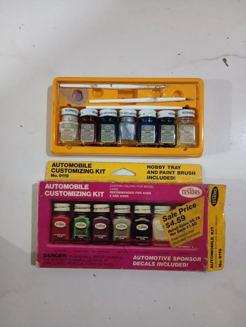 Tinta usada pra colecionador 