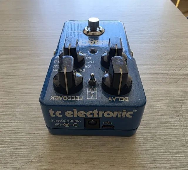 tc-electronic FLASH BACK（delay） PEDAL TC ELETRONIC FLASHBACK DELAY AND LOOPER - PEDAL TC ELETRONIC