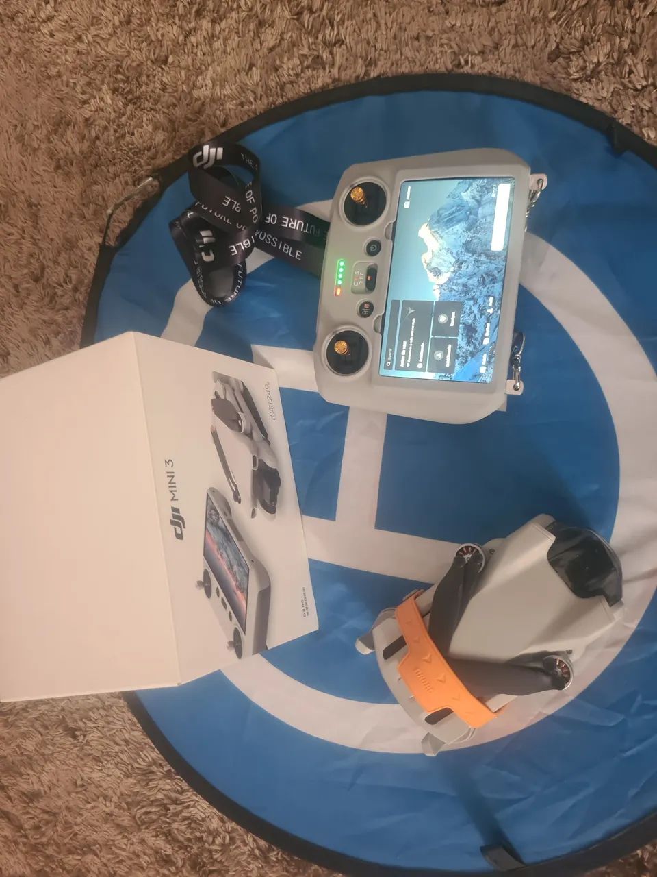 Drone mini 3 com tela  - Foto 4