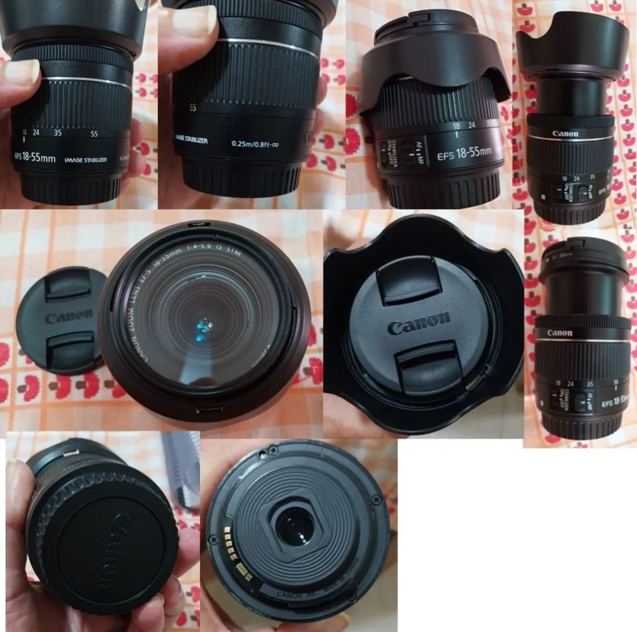 Camera Canon Sl3 com lente 18-55mm kit e acessórios com brindes Ótimo estado conservação  - Foto 3