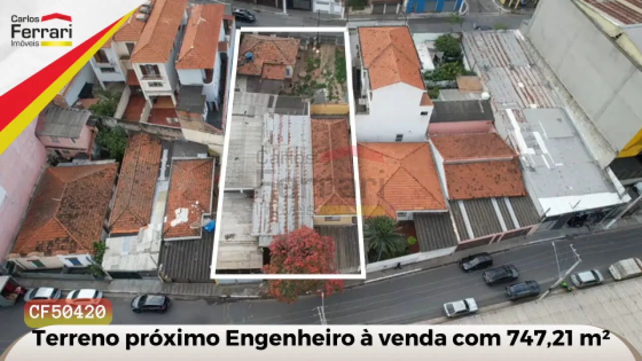 Terreno próximo Engenheiro à venda com 747,21 m²