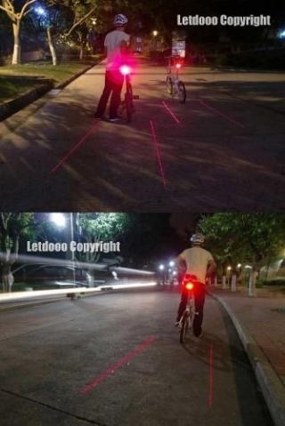 Farol Bike Laser 05 Programas + Faixas Virtual - Foto 5