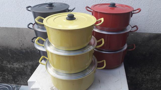 Kit de panelas 3 peças