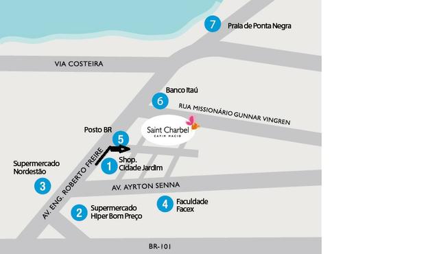 Apartamento em Capim Macio - 4/4 Duas Suítes - 110m² - Saint Charbel - Foto 16