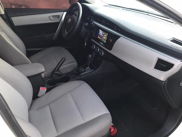 Toyota corolla gli 1.8 automático cvt flex 2015/2016 - jpcar - Foto 9