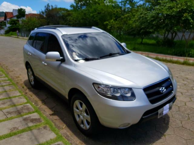 Linda Santa Fé GLS 2010 top de linha 4x4 impecável troco e financio - Foto 3