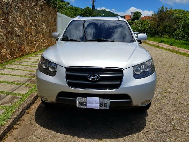 Linda Santa Fé GLS 2010 top de linha 4x4 impecável troco e financio - Foto 2