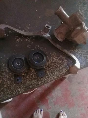 Vendo duas buzinas de moto e um passador de marcha da Biz - Foto 3