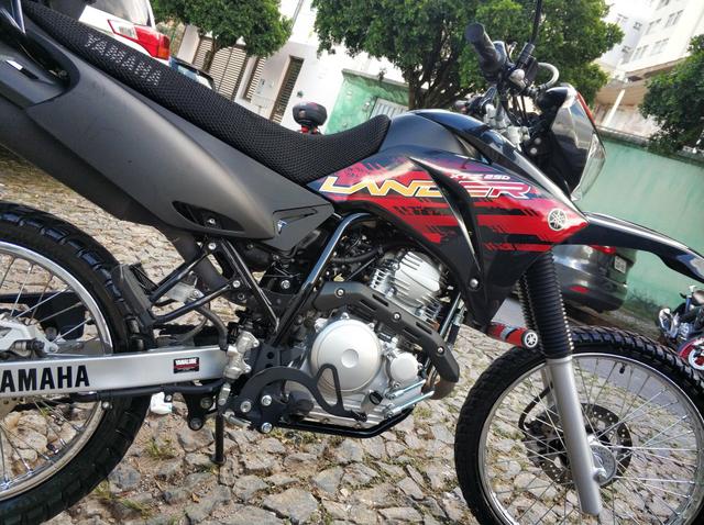 Lander 250 Blue Flex nunca caiu 9 mil km doc 2020 pago