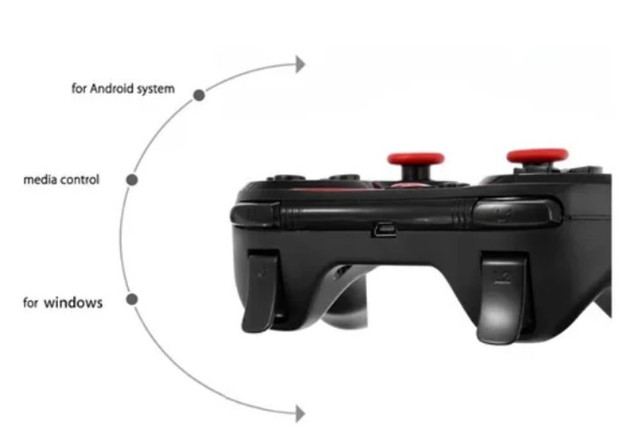 Controle Gamepad S6 Bluetooth Android Ios PC SmartBox SmartTv - Foto 3
