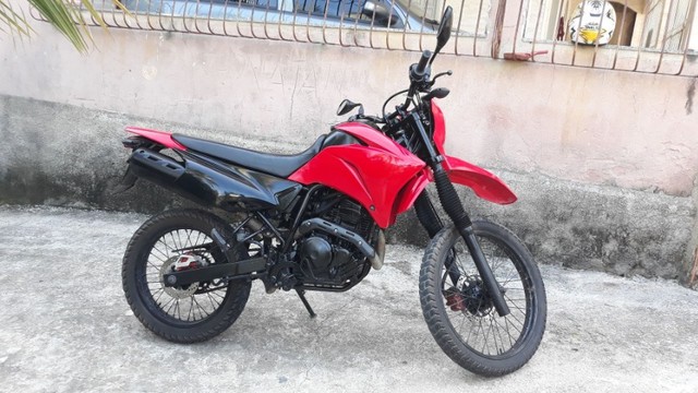 PRA VENDE LOGO YAMAHA LANDER 250 2014/14 VERMELHA 67.000 KM