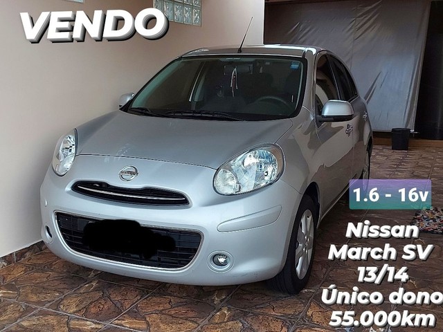 NISSAN MARCH SV 1.6 13/14 FLEX