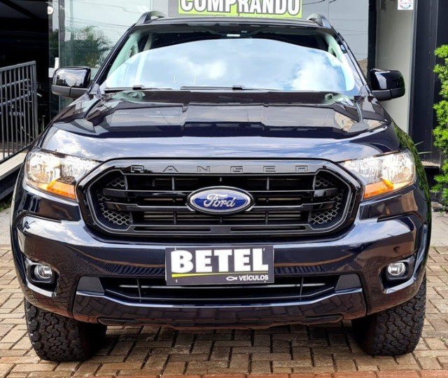 FORD RANGER XLS BLACK 2022 IMPECAVEL