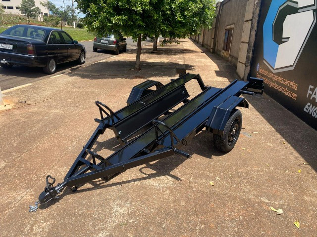 Carretinha para 3 Motos Rebaixada em Promoção !! - Foto 2