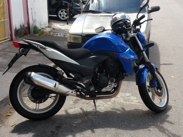 CB 300R FLEX EDIÇÃO LIMITADA AZUL E BRANCO 