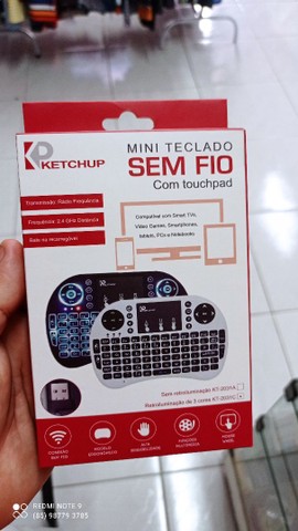 Controle teclado