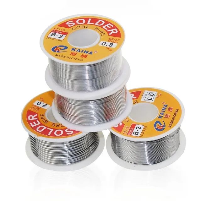 Fio de Solda New Flux 2.0% 45FT - R$50,00