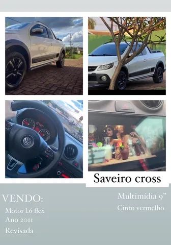 Volkswagen Saveiro Cross 1.6 120cvs Flex 2015 – RS AUTO PEÇAS