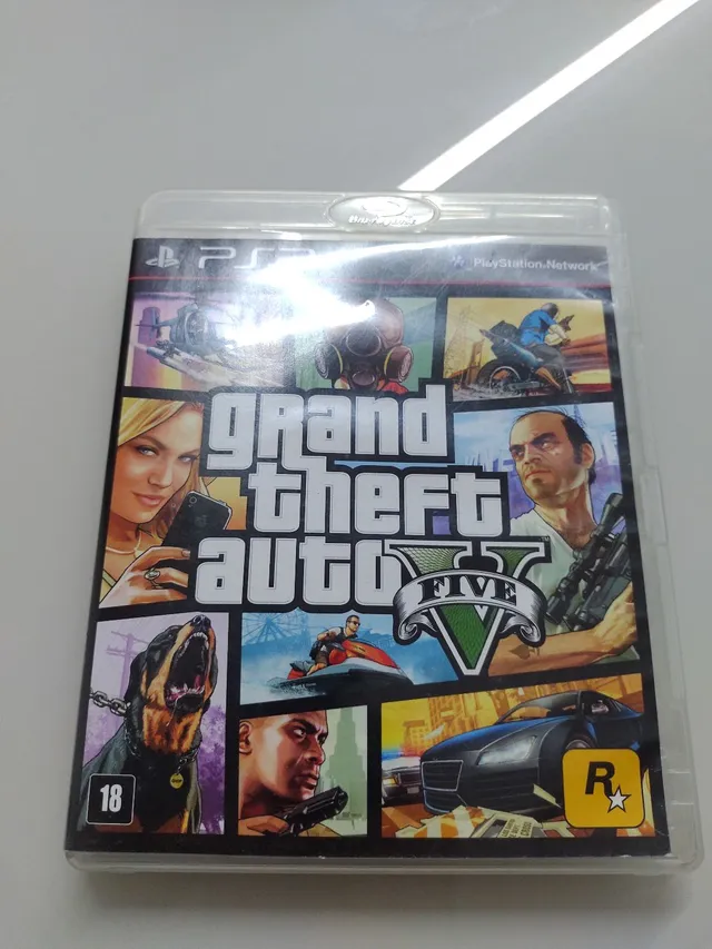 Jogo Grand Theft Auto Gta V Gta 5 Ps3 #frete Grátis#