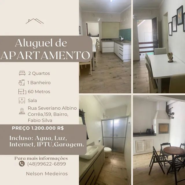Captação de Apartamento a venda na Avenida Severiano Albino Corrêa, Fábio Silva, Tubarão, SC