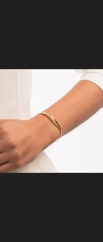 Conjunto colar choker e pulseira fita. - Foto 4