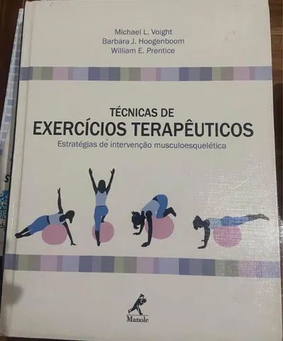 Livro de Fisioterapia técnicas de exercícios terapêuticos