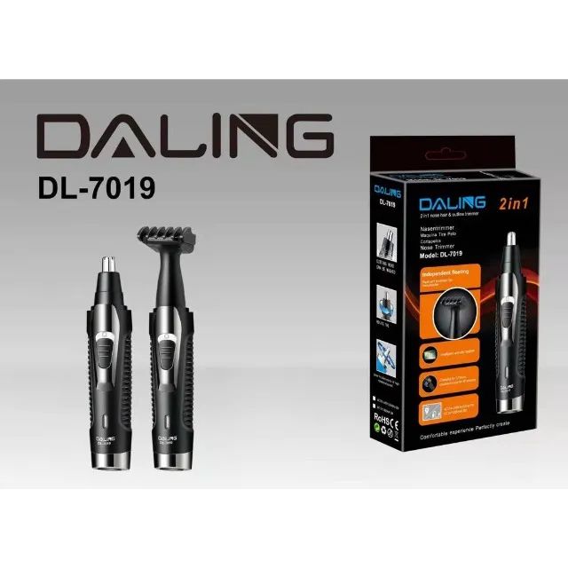 Maquina Aparador De Pelo 2 Em 1 Daling Dl-7019 14cm - Foto 5