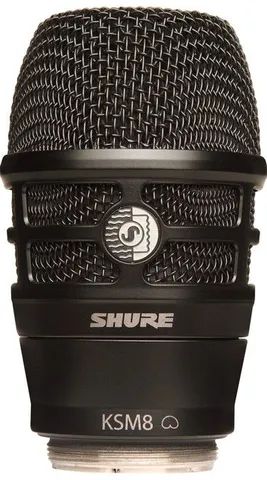 Cápsula sem fio KSM8 preta de Shure RPW174 para Microfones Shure