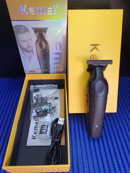 Máquina de acabamento kemei 2299 - Foto 4