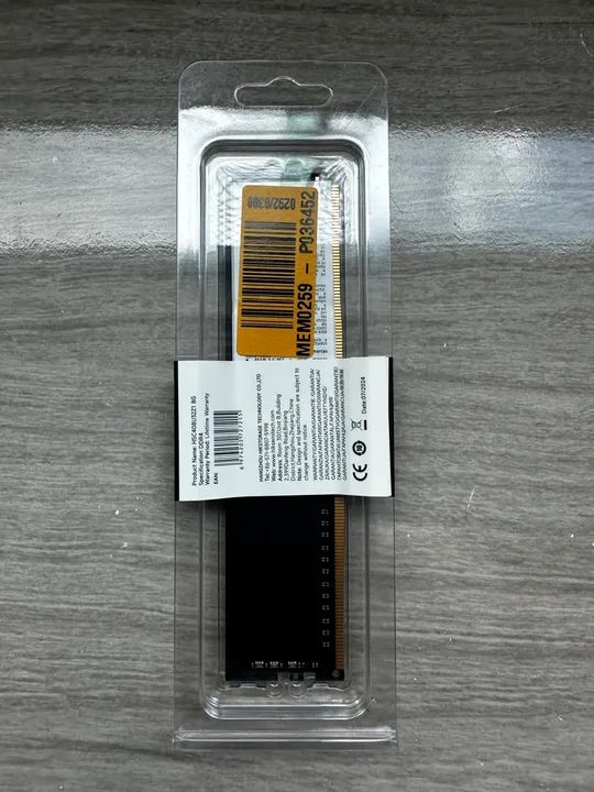 Memória DDR4 8GB marca Hikvision 