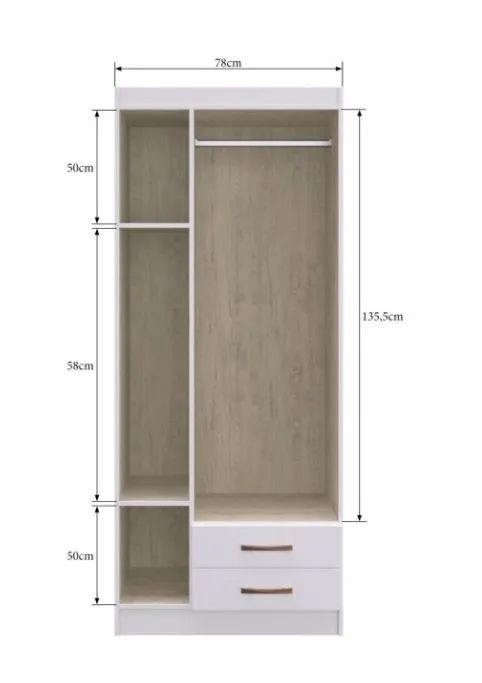 Guarda-Roupa 3 Portas TRE * - Foto 2