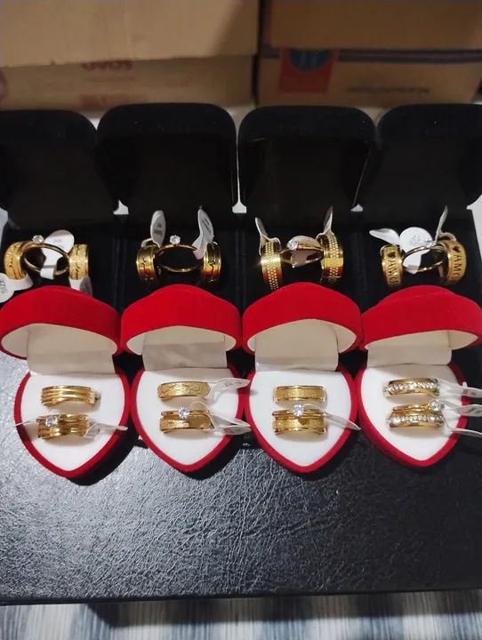 Lindos Trios De Alianças Apenas 70 reais 