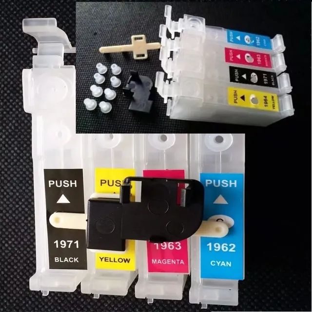 Kit Reposição Cartucho Bulk Ink Xp231xp 241xp214 Xp411 Xp204