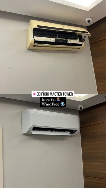 Manutenção e instalação de ar condicionado 
