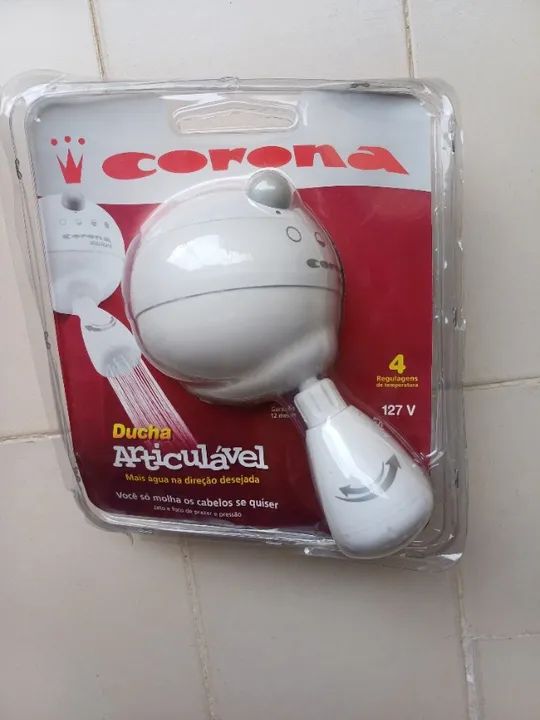 Ducha Corona Articulável 4 Temperaturas - Foto 3