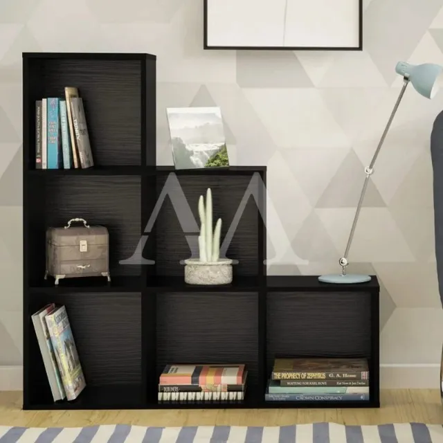 arrume seu escritório ou sua sala estante para livros