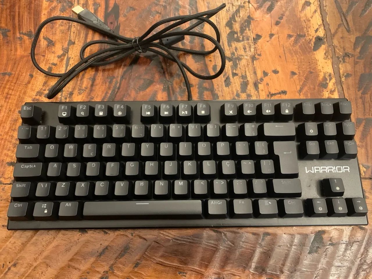 Teclado Gamer Warrior Mecânico - Foto 2