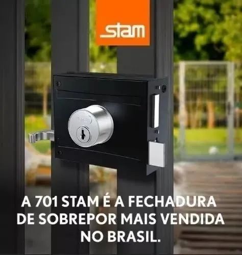 Fechadura P/ Portão Stam  - Foto 2