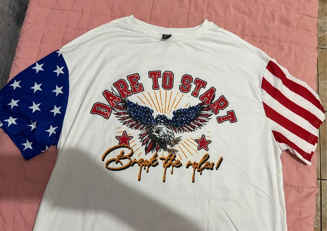 Camisa over nova shein plus size G - Foto 3